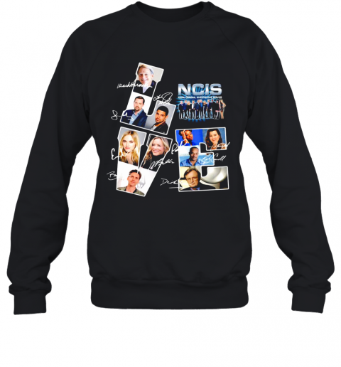 Love NCIS Naval Criminal Investigative Service TV Movies Signature T-Shirt Unisex Sweatshirt