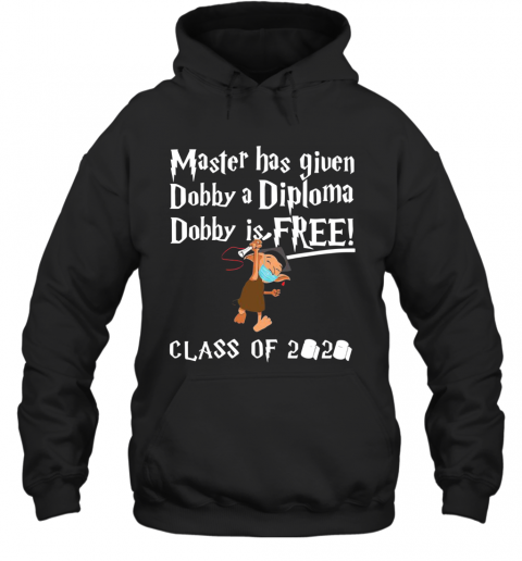 Master Has Given Dobby A Diploma Dobby Is Free Class Of 2020 T-Shirt Unisex Hoodie