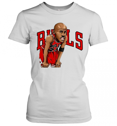 Michael Jordan Chicago Bulls Number 23 T-Shirt Classic Women's T-shirt