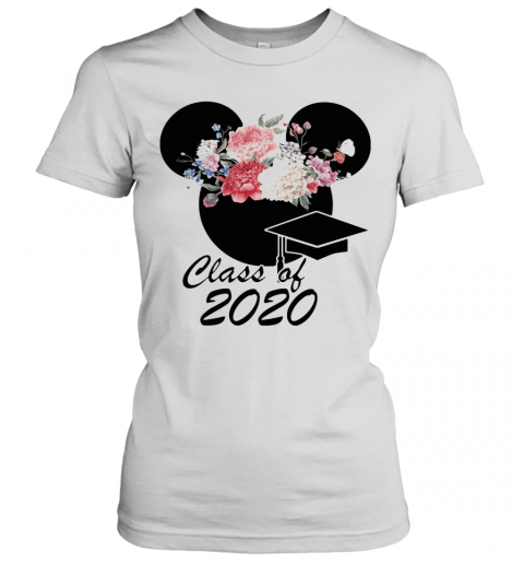 Mickey Flower Class Of 2020 T-Shirt Classic Women's T-shirt