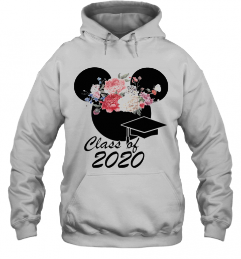 Mickey Flower Class Of 2020 T-Shirt Unisex Hoodie