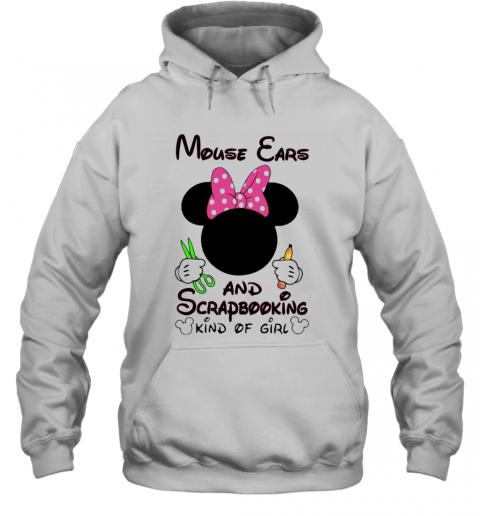 Mickey Mouse Cars And Scrapbooking Kind Of Girl T-Shirt Unisex Hoodie