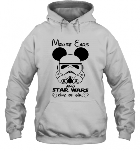 Mickey Mouse Cars And Star Wars Kind Of Girl T-Shirt Unisex Hoodie