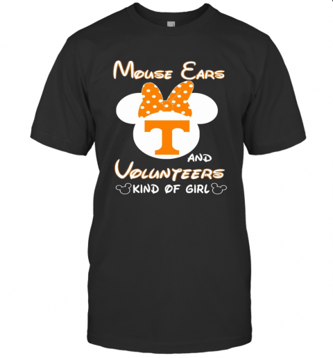 Mickey Mouse Cars And Volunteers Kind Of Girl T-Shirt