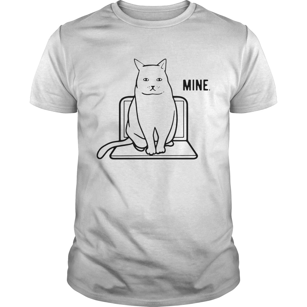 Mine Computer Cat shirt
