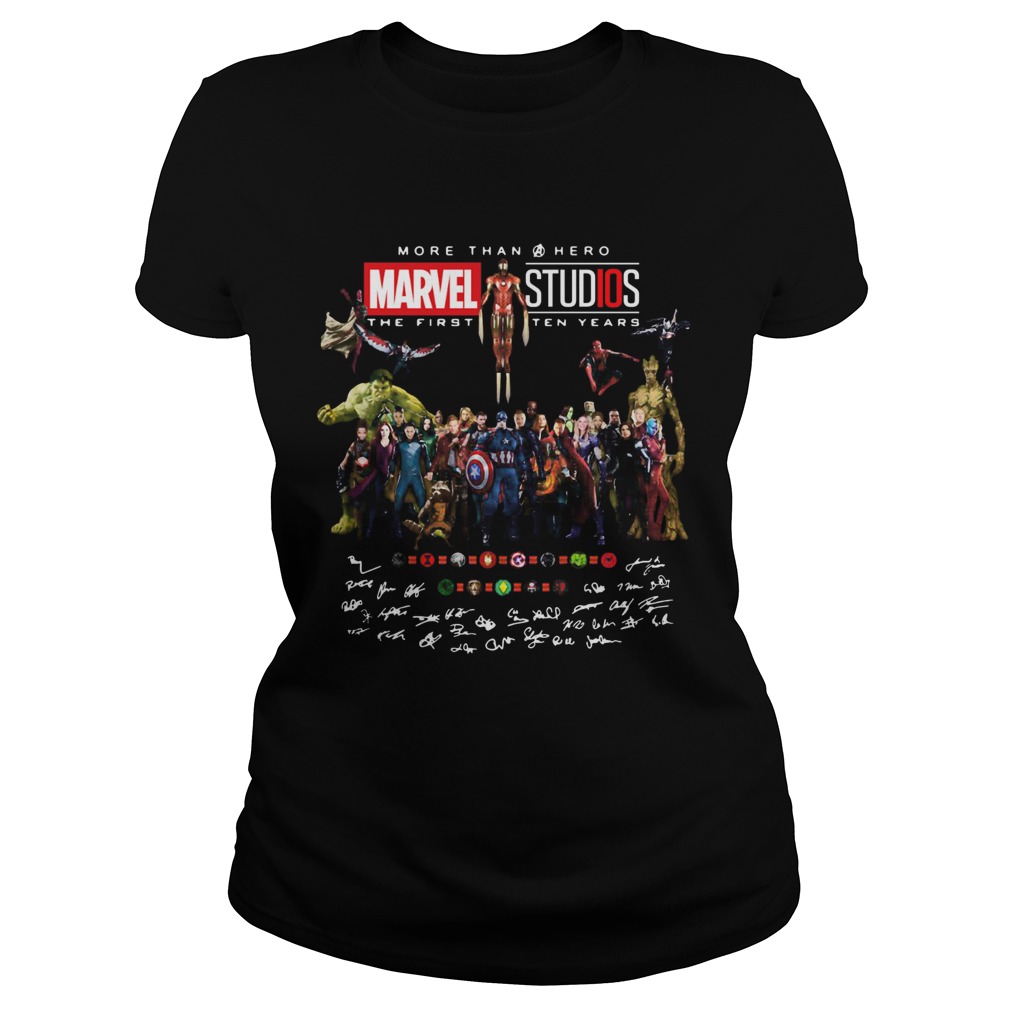 More than hero marvel studios the first ten years signatures Classic Ladies