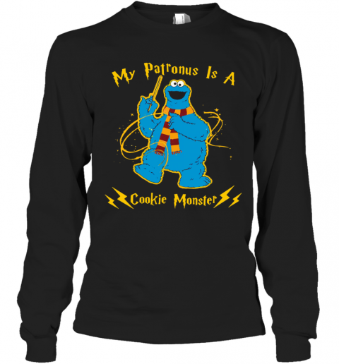 My Patronus Is A Cookie Monster T-Shirt Long Sleeved T-shirt 