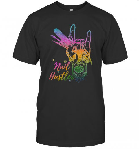 Nail Hustler Hand Color T-Shirt
