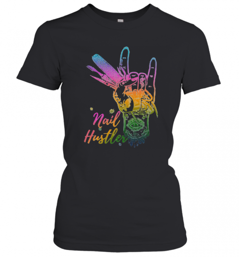 Nail Hustler Hand Color T-Shirt Classic Women's T-shirt