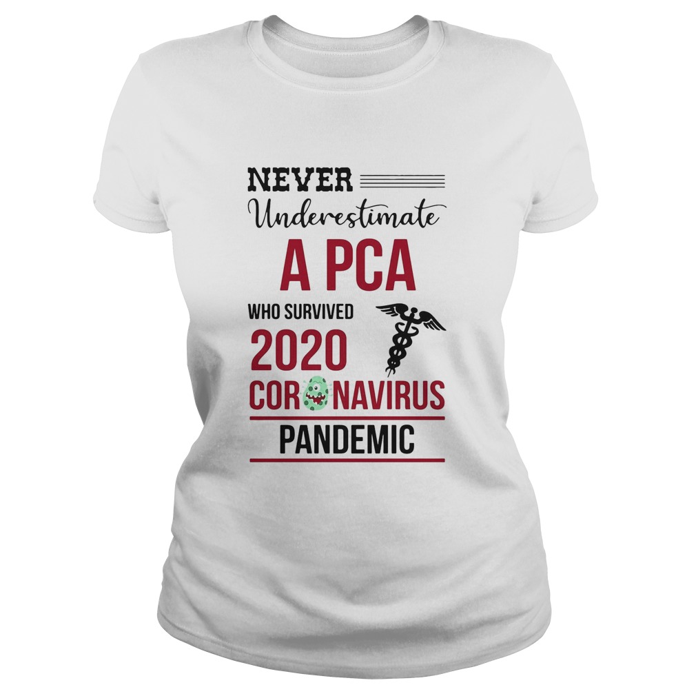 Never underestimate a PCA assistant who survived 2020 coronavirus pandemic Classic Ladies
