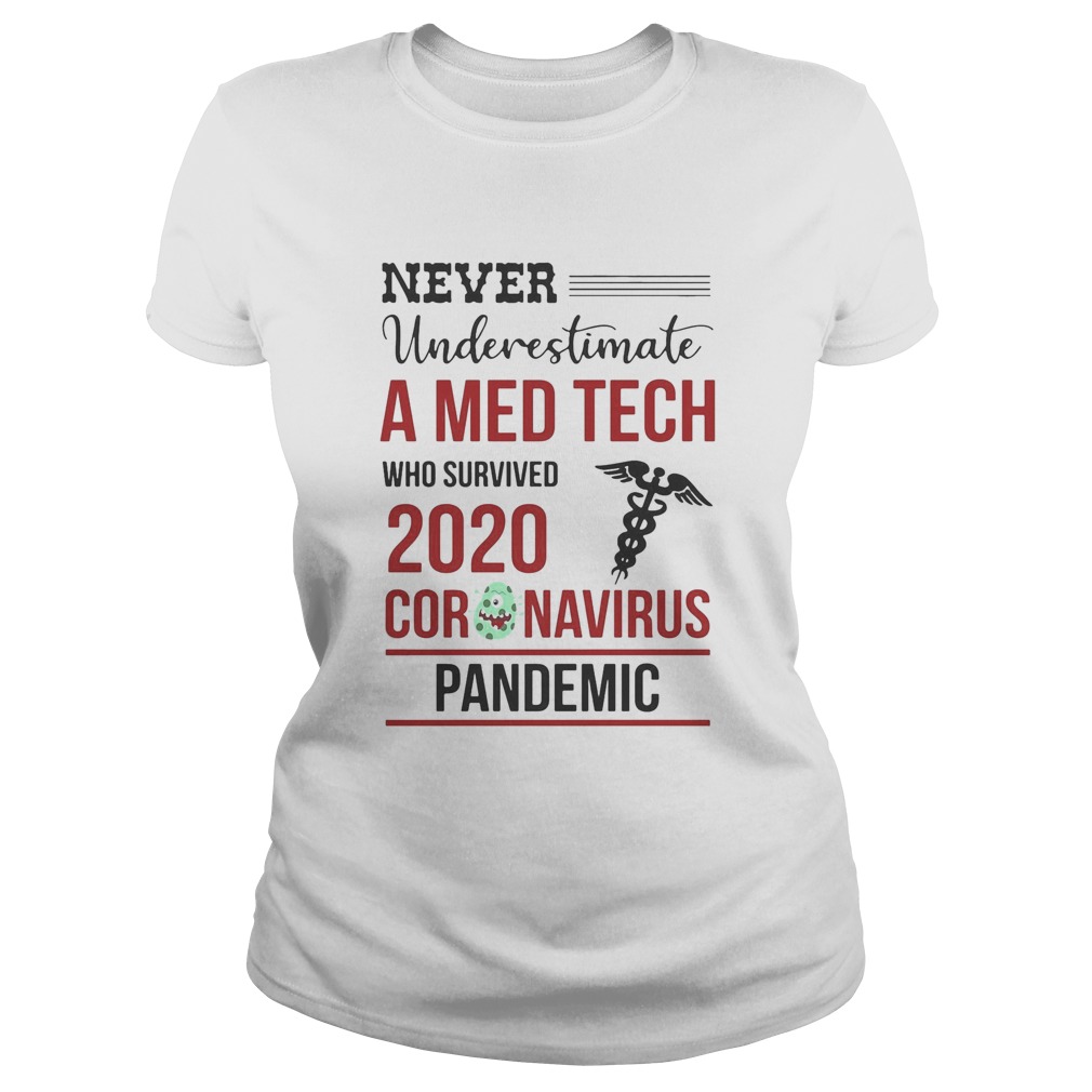 Never underestimate a med tech who survived 2020 coronavirus pandemic Classic Ladies