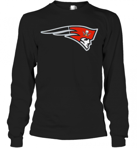 New England Patriot Tampa Bay Buccaneers Release New Logo T-Shirt Long Sleeved T-shirt 
