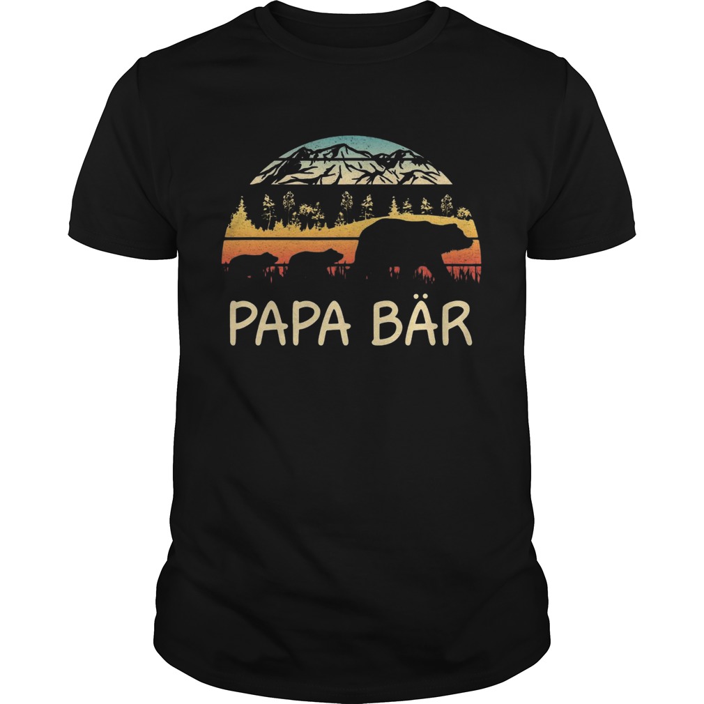 Nice Camping Papa Bar Vintage Unisex