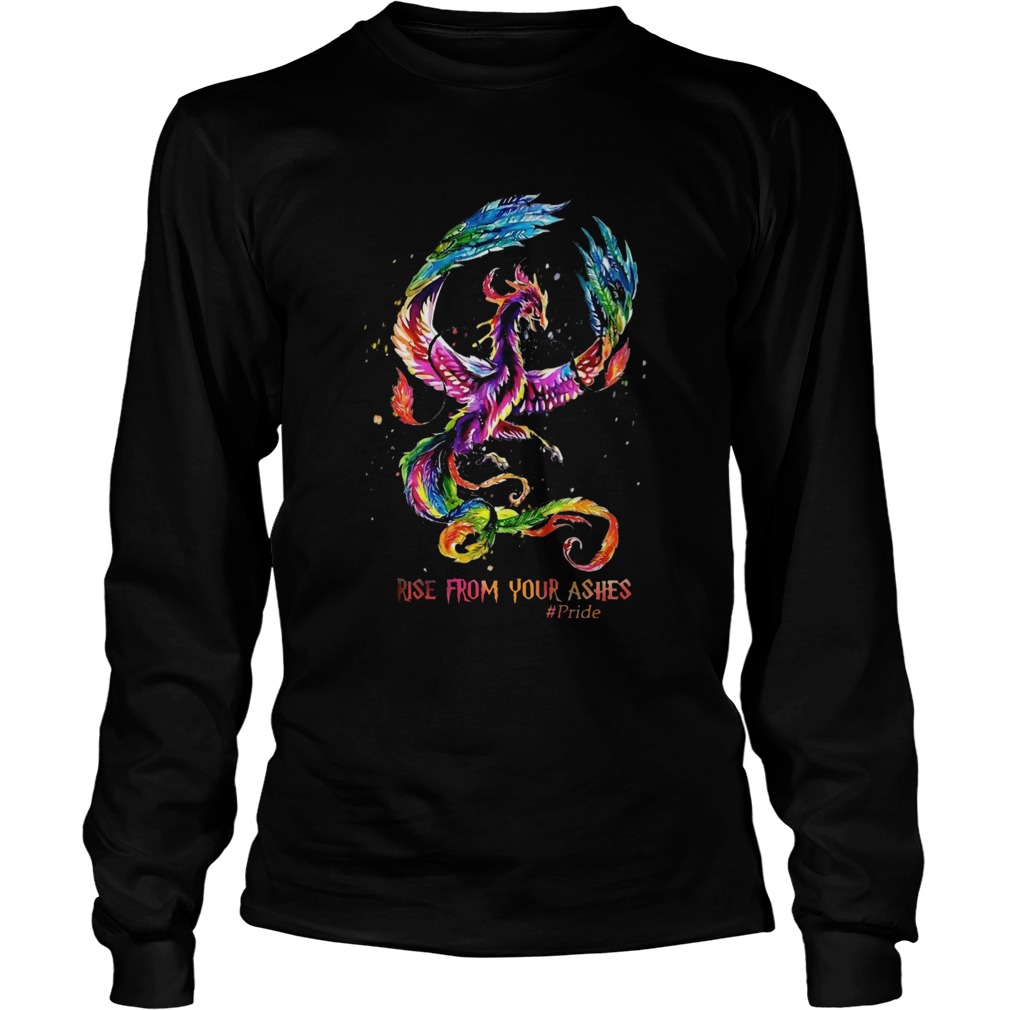Nice Dragon Rise From Your Ashes Long Sleeve