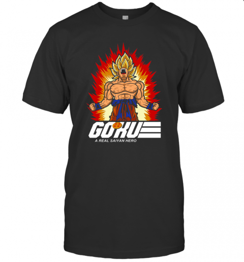 Nice Goku A Real Saiyan Hero T-Shirt