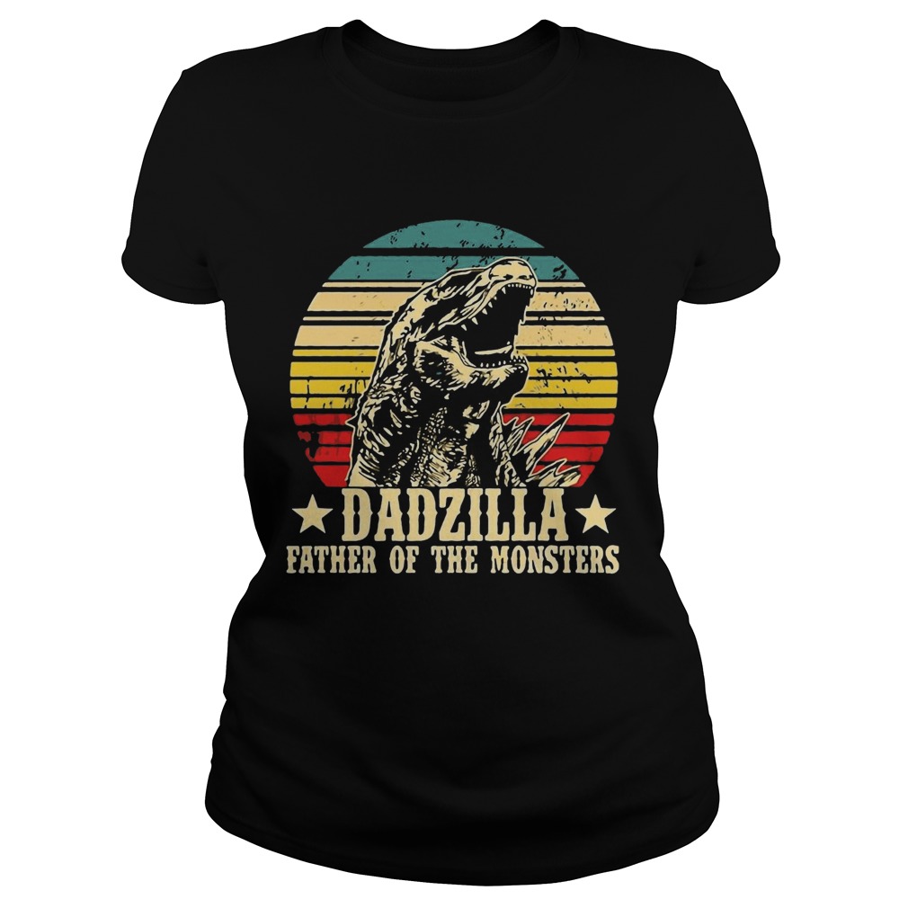 Nice Gorilla Dadzilla Father Of The Monsters Classic Ladies