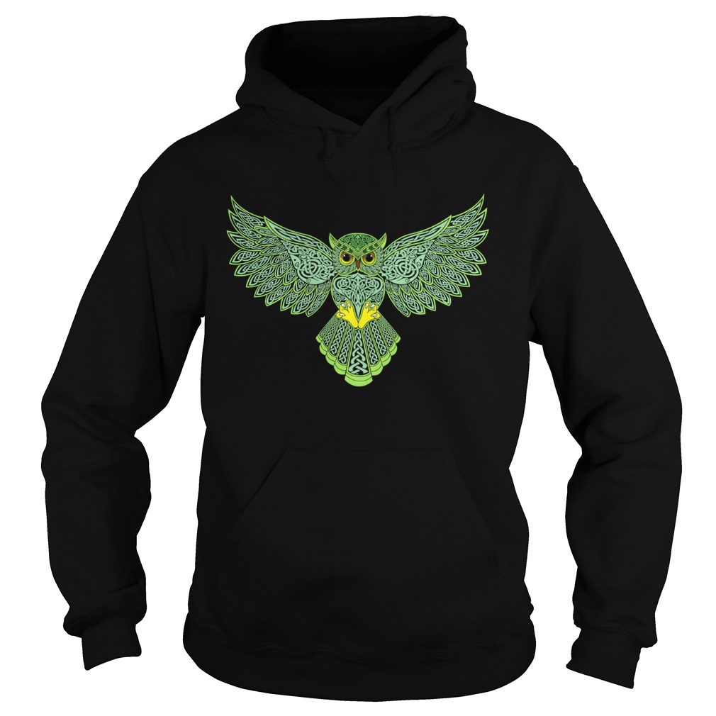 Norse Myths Owl Hoodie