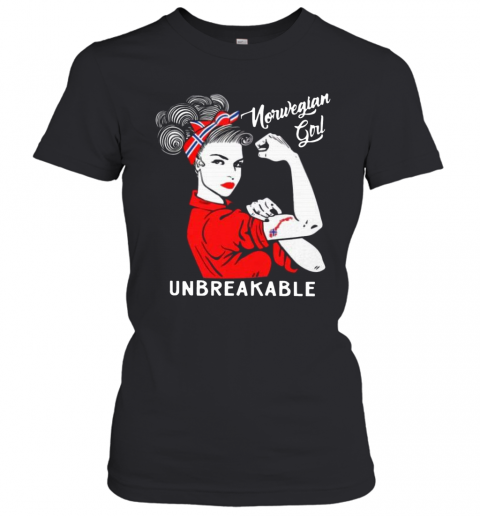 Norwegian Girl Unbreakable T-Shirt Classic Women's T-shirt