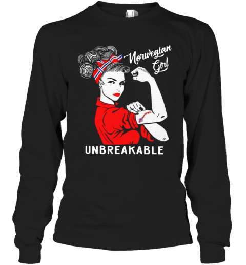 Norwegian Girl Unbreakable T-Shirt Long Sleeved T-shirt 