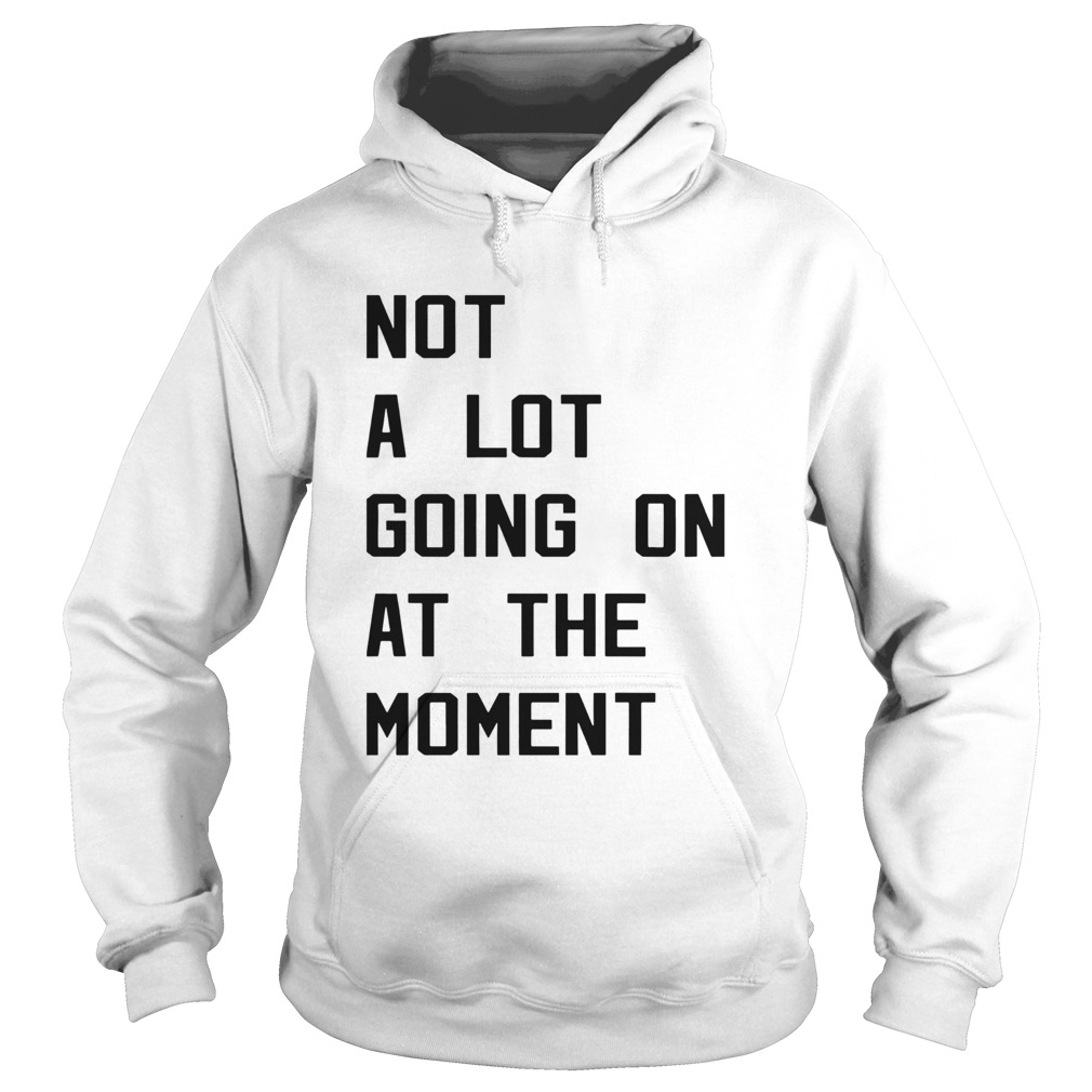Not a lot going on at the moment Hoodie