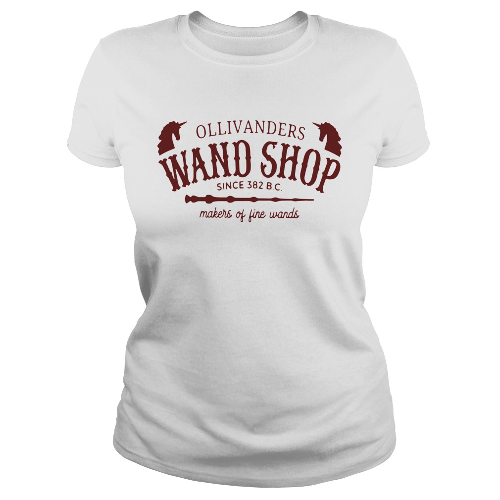 Ollivanders Wand Shop Sign 382 Bc Makers Of Fine Wands Classic Ladies