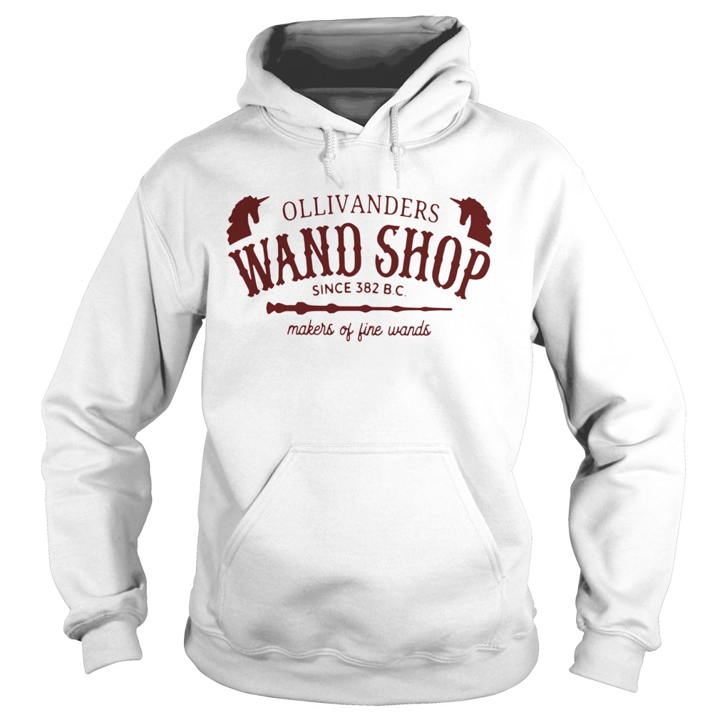 Ollivanders Wand Shop Sign 382 Bc Makers Of Fine Wands Hoodie
