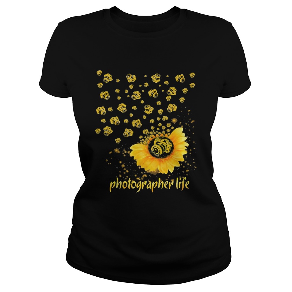 Photographer life sunflower Classic Ladies