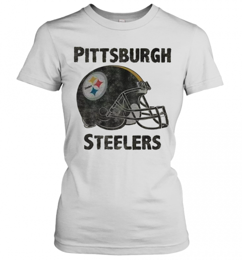 Pittsburgh Steelers Logo Helmet T-Shirt Classic Women's T-shirt