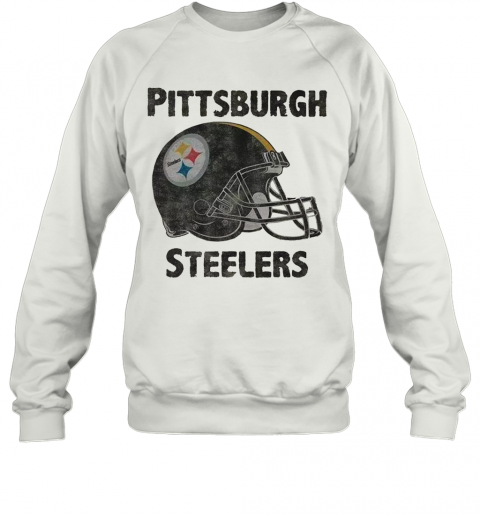 Pittsburgh Steelers Logo Helmet T-Shirt Unisex Sweatshirt