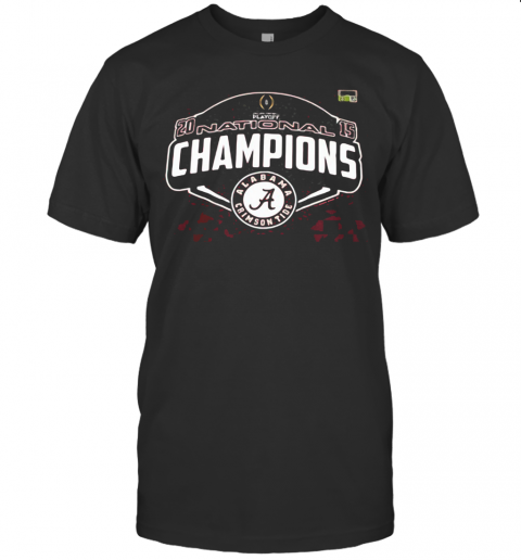 Playoff National Champions Alabama Crimson T-Shirt