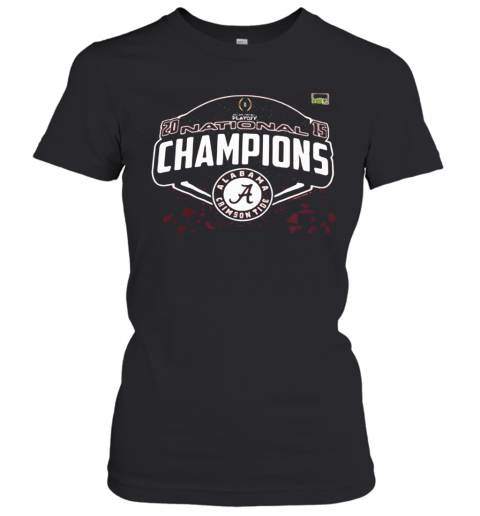 Playoff National Champions Alabama Crimson T-Shirt Classic Women's T-shirt