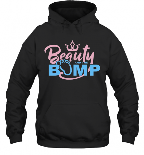 Queen Beauty And The Bump T-Shirt Unisex Hoodie