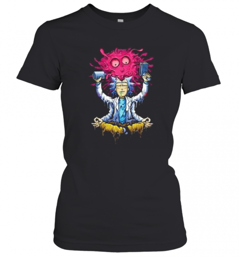 Rick And Morty Coronavirus Painting T-Shirt Classic Women's T-shirt