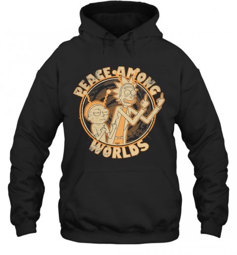 Rick And Morty Peace Among Worlds Vintage T-Shirt Unisex Hoodie