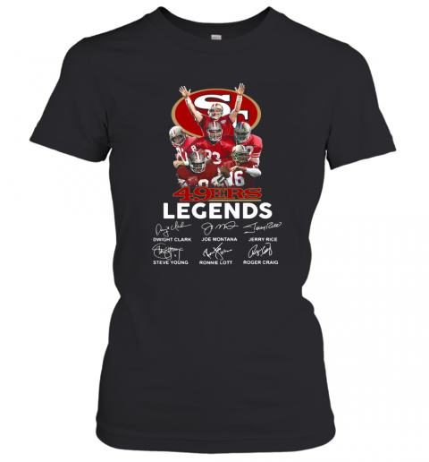 San Francisco 49Ers Legends Signatures T-Shirt Classic Women's T-shirt