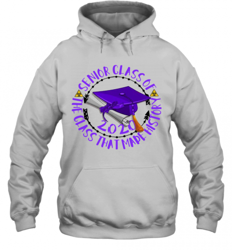 Senior Class Of 2020 The Class That Made His Story Purple T-Shirt Unisex Hoodie