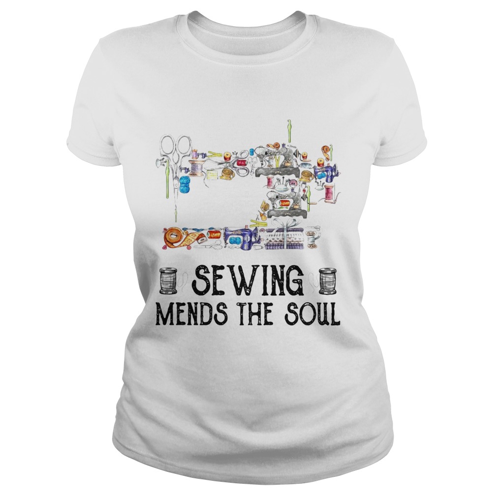 Sewing mends the soul Classic Ladies