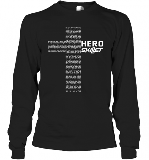 Skillet Hero 2502 Na02 T-Shirt Long Sleeved T-shirt 