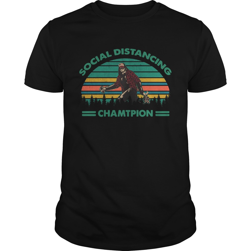 Social distancing chamtpion vintage shirt