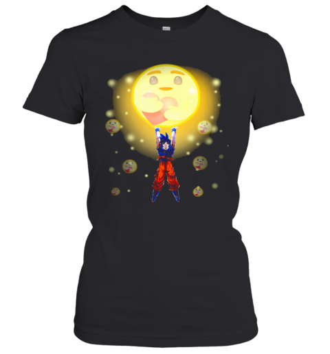 Son Goku Care Emoji T-Shirt Classic Women's T-shirt