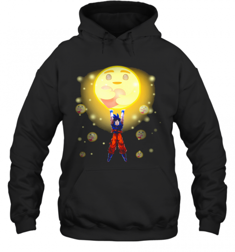 Son Goku Care Emoji T-Shirt Unisex Hoodie