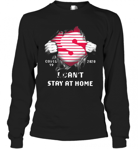Speedway Inside Me Covid 19 2020 I Can't Stay At Home T-Shirt Long Sleeved T-shirt 