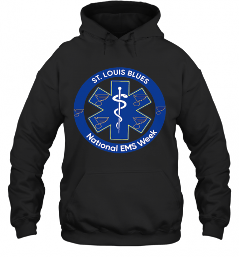 St Louis Blues National Ems Week Nurse T-Shirt Unisex Hoodie