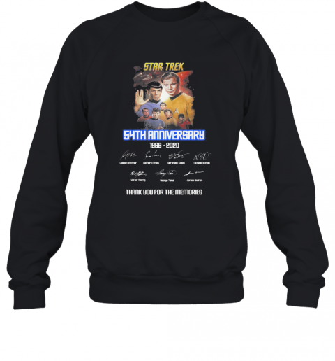 Star Trek 54Th Anniversary 1966 2020 Signature T-Shirt Unisex Sweatshirt