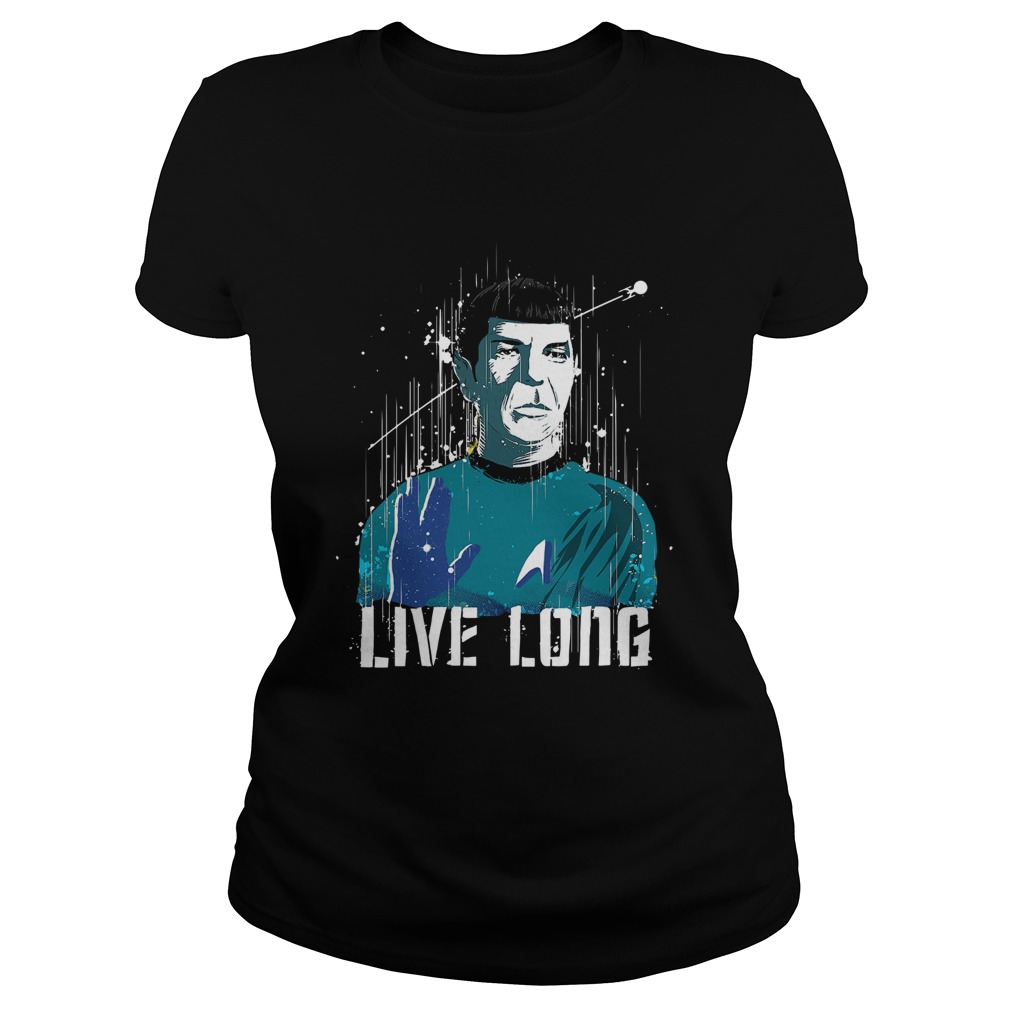 Star Trek Spock Live Long Classic Ladies