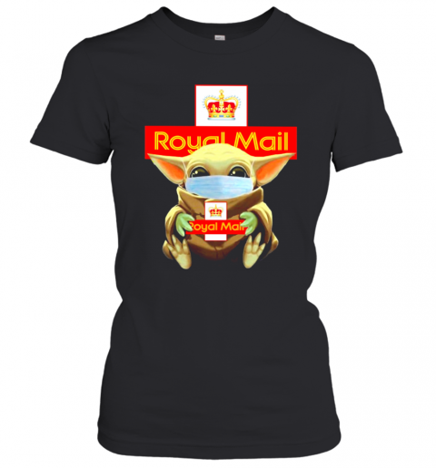 Star Wars Baby Yoda Face Mask Hug Royal Mail T-Shirt Classic Women's T-shirt