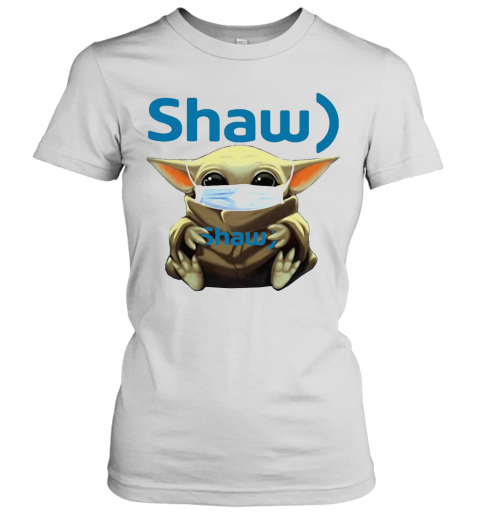 Star Wars Baby Yoda Hug Shaw Mask Covid 19 T-Shirt Classic Women's T-shirt