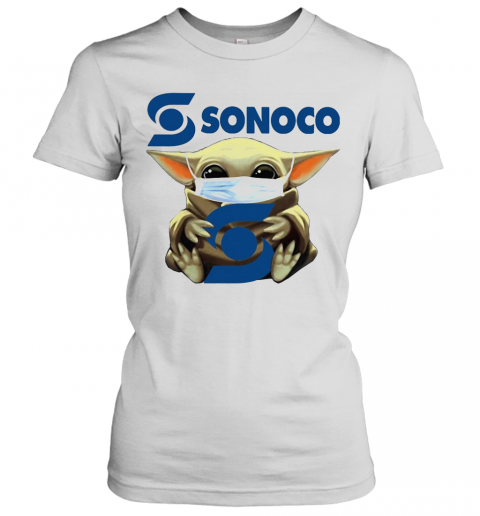 Star Wars Baby Yoda Hug Sonoco Covid 19 T-Shirt Classic Women's T-shirt