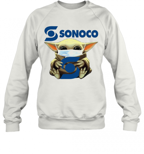 Star Wars Baby Yoda Hug Sonoco Covid 19 T-Shirt Unisex Sweatshirt