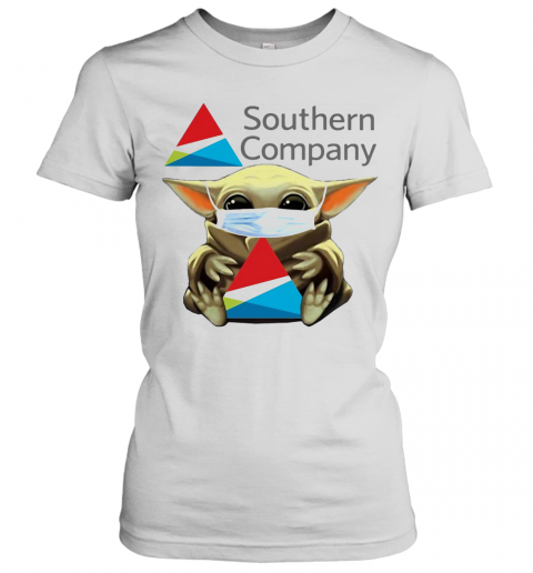 Star Wars Baby Yoda Hug Southern Company Covid 19 T-Shirt Classic Women's T-shirt